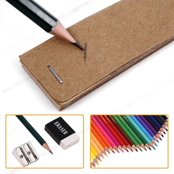 Deluxe Art Set in beechwood box - 105 Piece - Image 4
