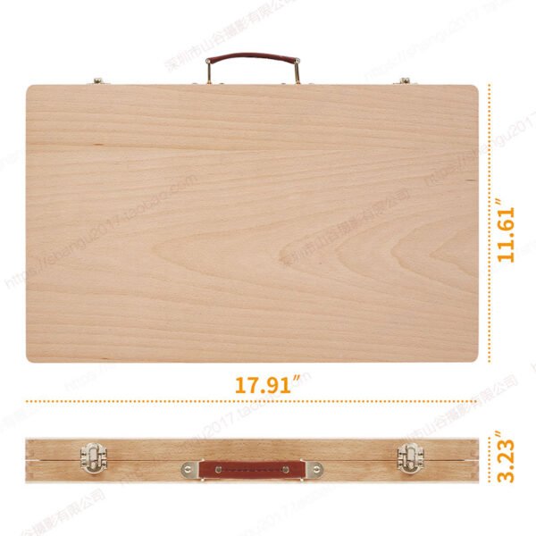 Deluxe Art Set in beechwood box - 105 Piece - Image 7