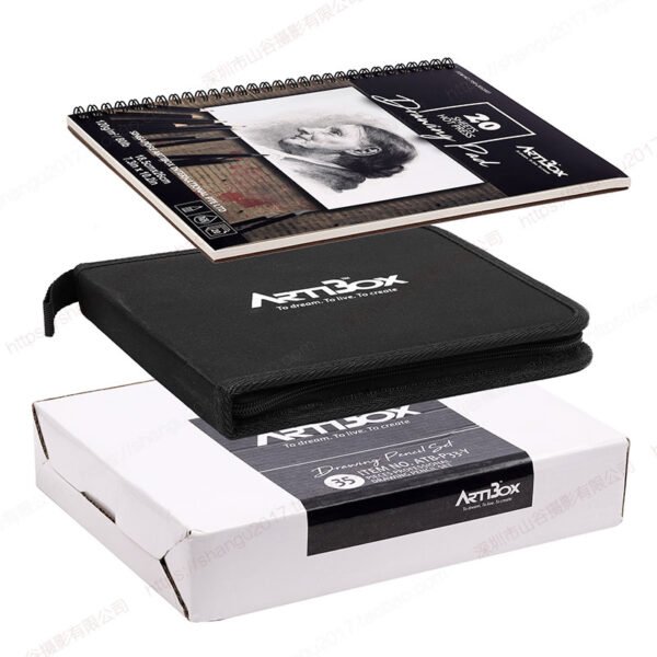 Professional Sketching Kit - 35 Pieces - Image 4